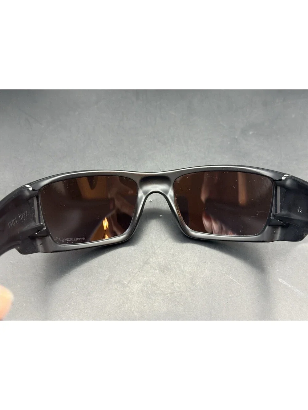 Oakley Fuel Cell Matte Black w/ Deep Water Polarized  Lenses(Gunmetal Icons)